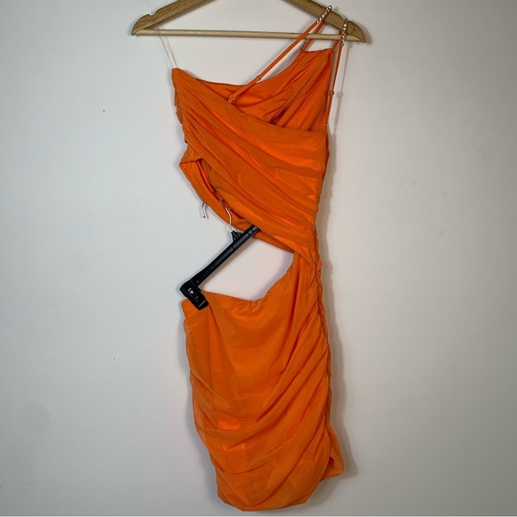 Oh Polly Embellished Draped Mini Party Dress - Picture 6 of 14